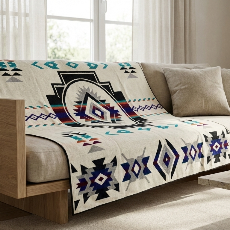 Couverture en alpaga Quatre Vents OLDTRIBES™