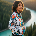 Blouson bombardier enfant Crimson Snow