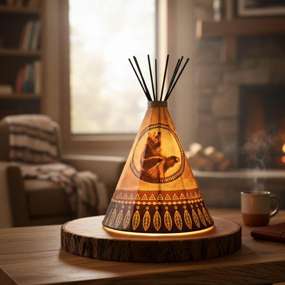 Table Tipi Lampe Ourson