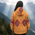 OLDTRIBES™ Coupe-vent Sunrise Peaks (Jaune)