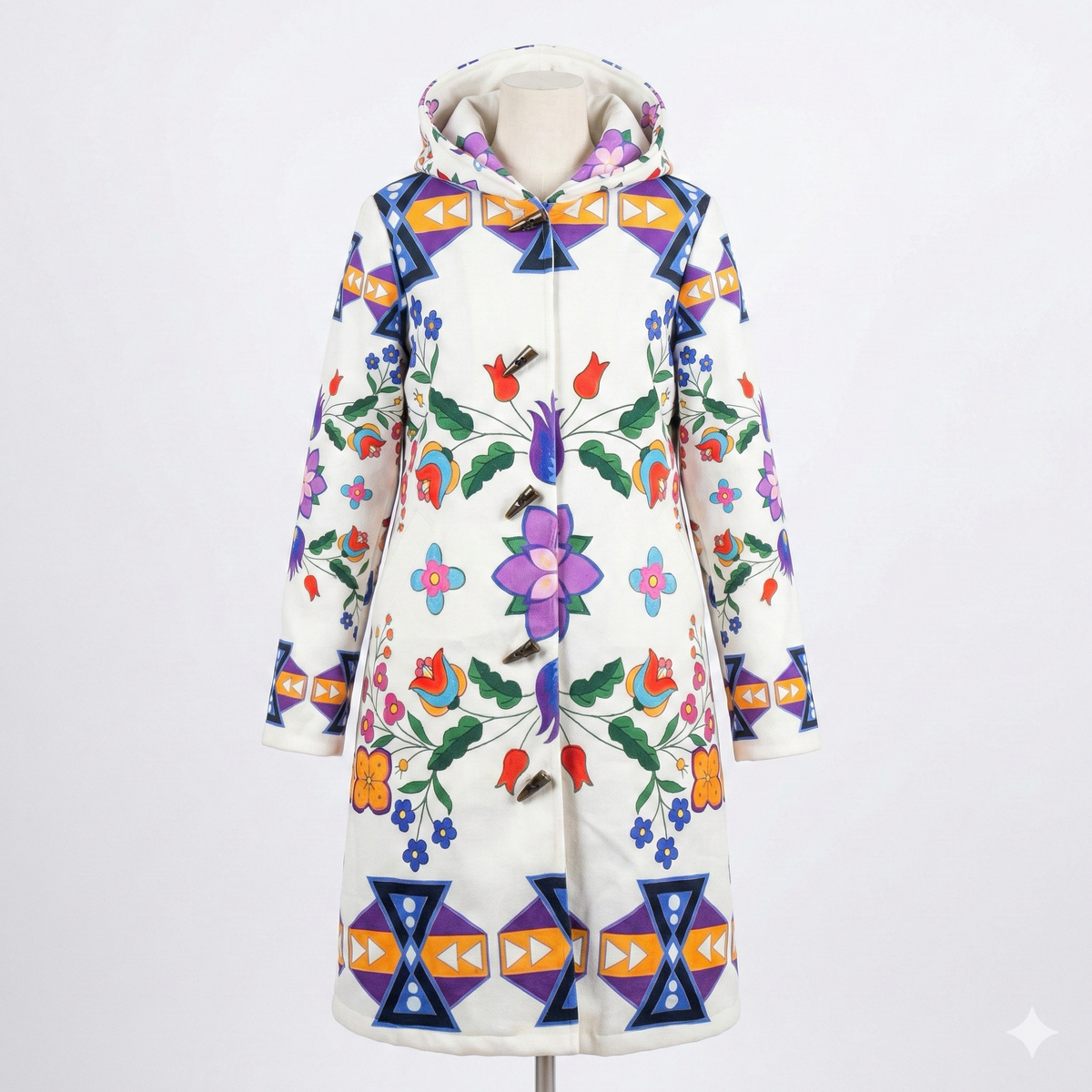Manteau long Fleurs arctiques OLD TRIBES™