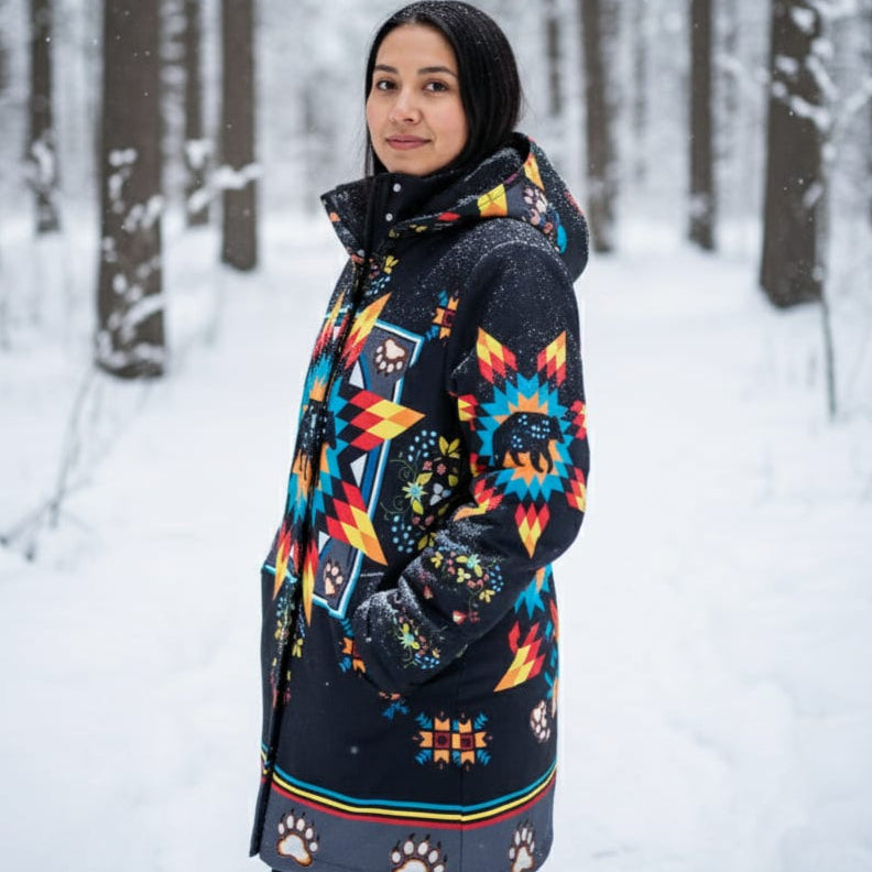 Manteau trois-quarts Midnight Bear