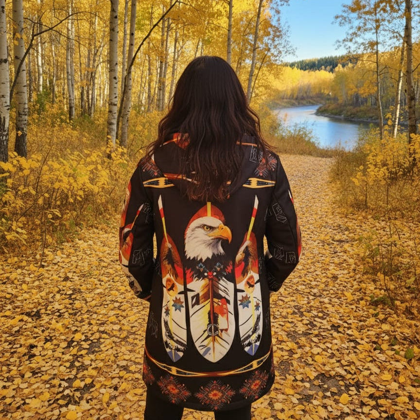 Shadow Eagle 3/4-Length Coat