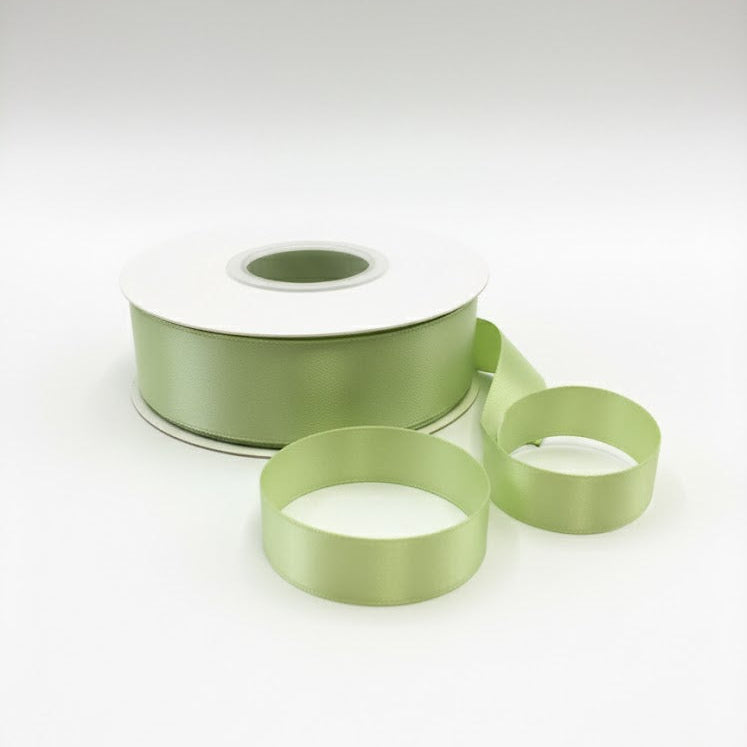 30 Meter Double Face Lime #524 Ribbon Roll