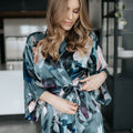 Robe longue kimono Silver Lining