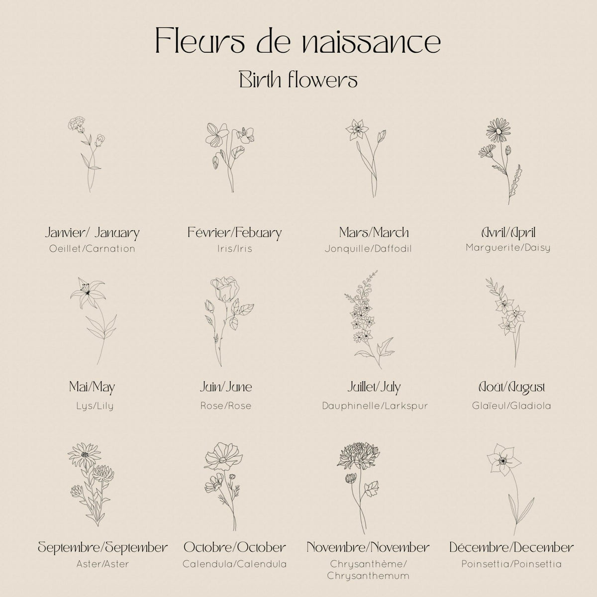 Les Fleurs - Mai