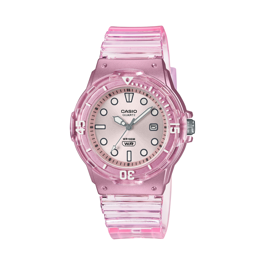 CASIO Core Quartz Lunette Rotative Sport Analogique Rose | LRW200HS-4EV