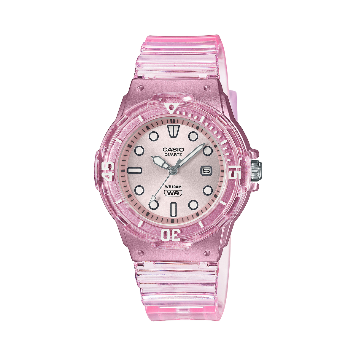 CASIO Core Quartz Lunette Rotative Sport Analogique Rose | LRW200HS-4EV