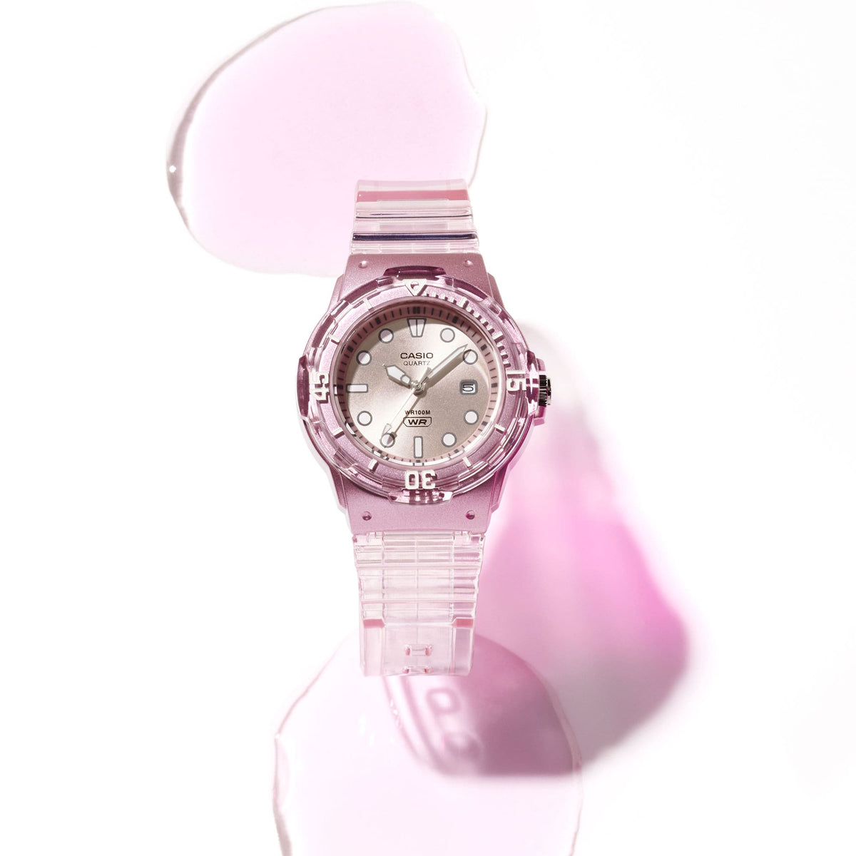 CASIO Core Quartz Lunette Rotative Sport Analogique Rose | LRW200HS-4EV