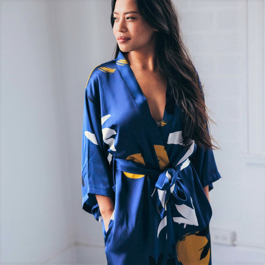 Robe Kimono Longue Luna