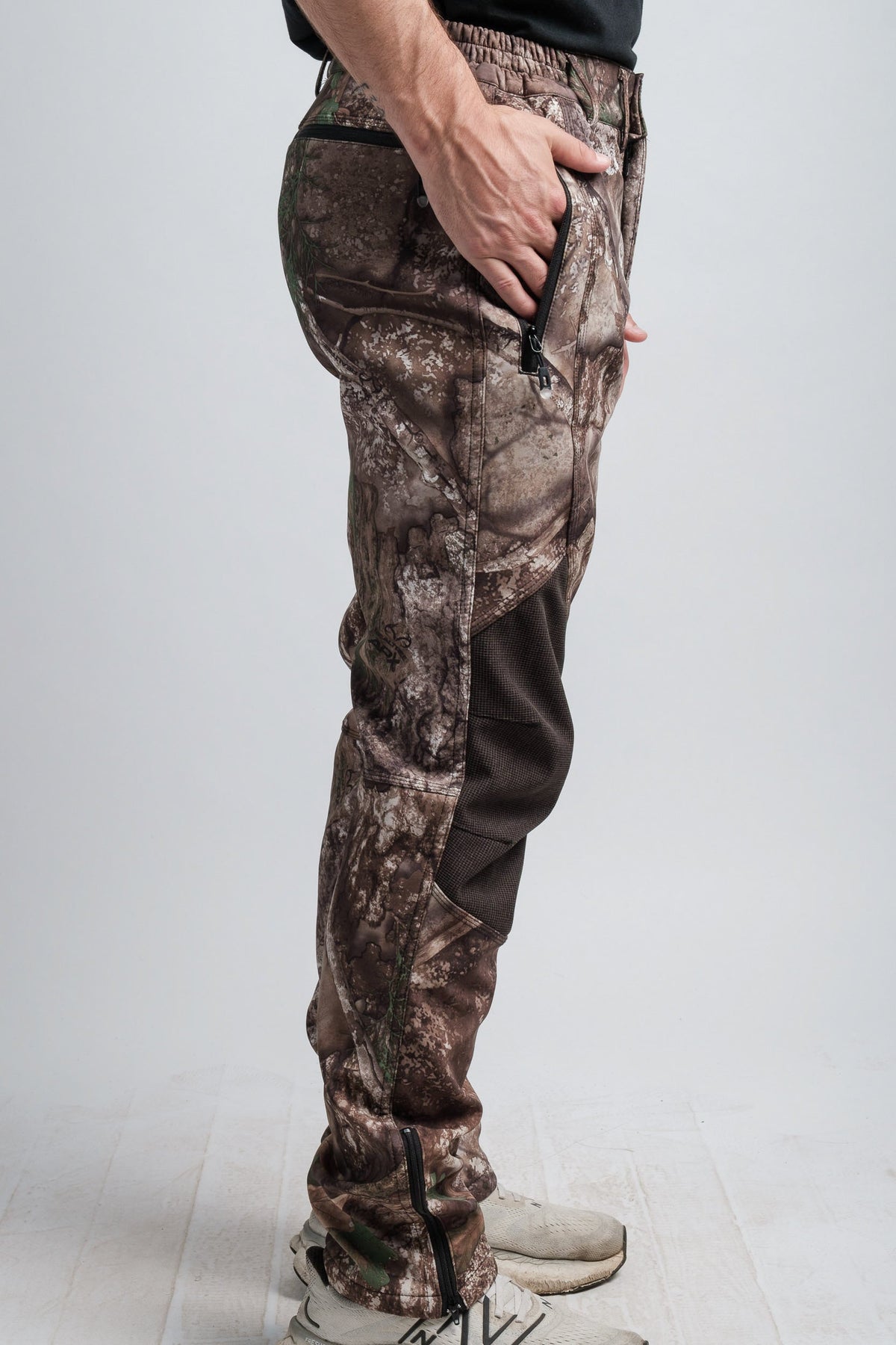 Pantalon camouflage homme, résistant à l'eau, pour l'aventure