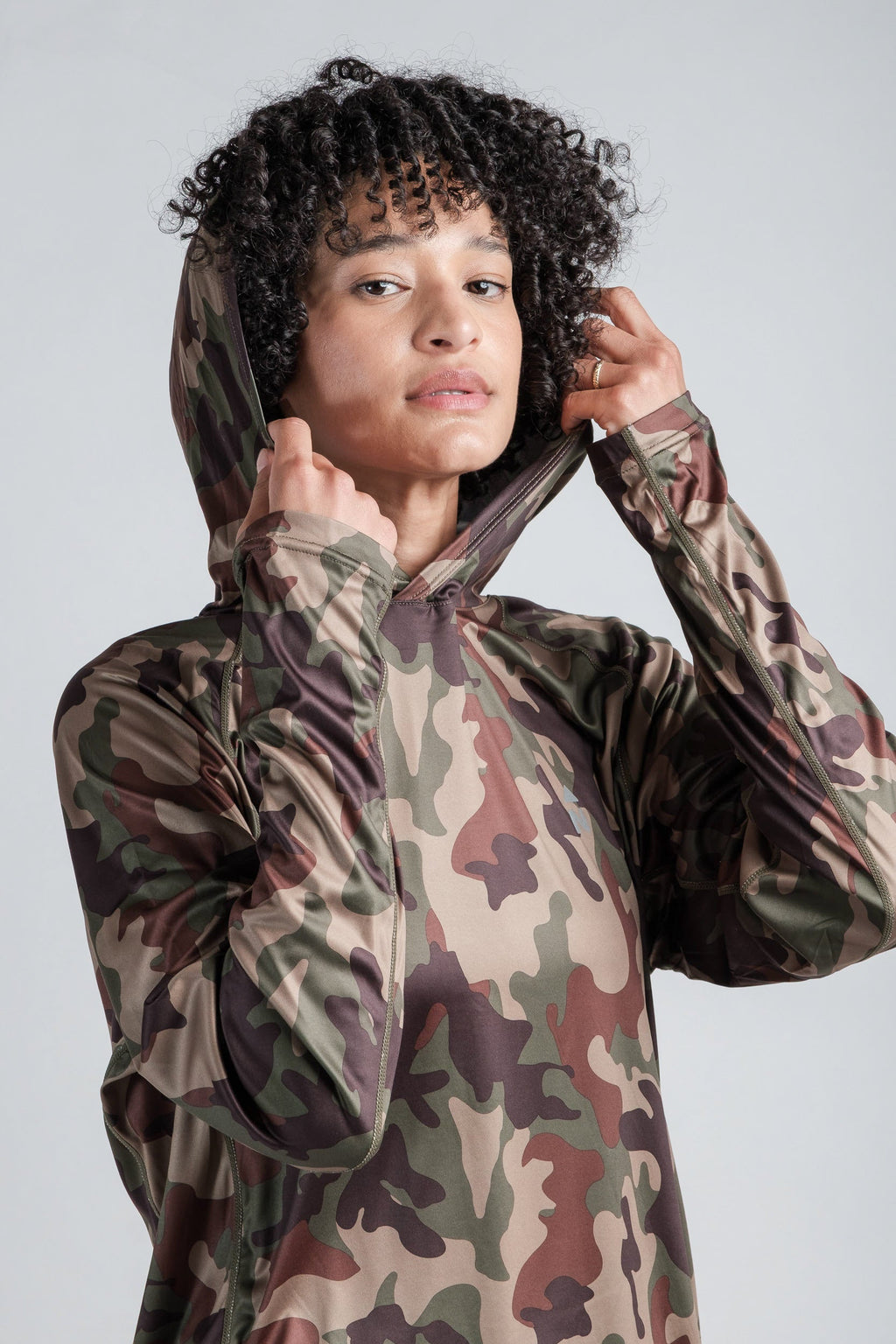 Sweat à capuche d'été rafraîchissant anti-UV UPF 50 pour femme