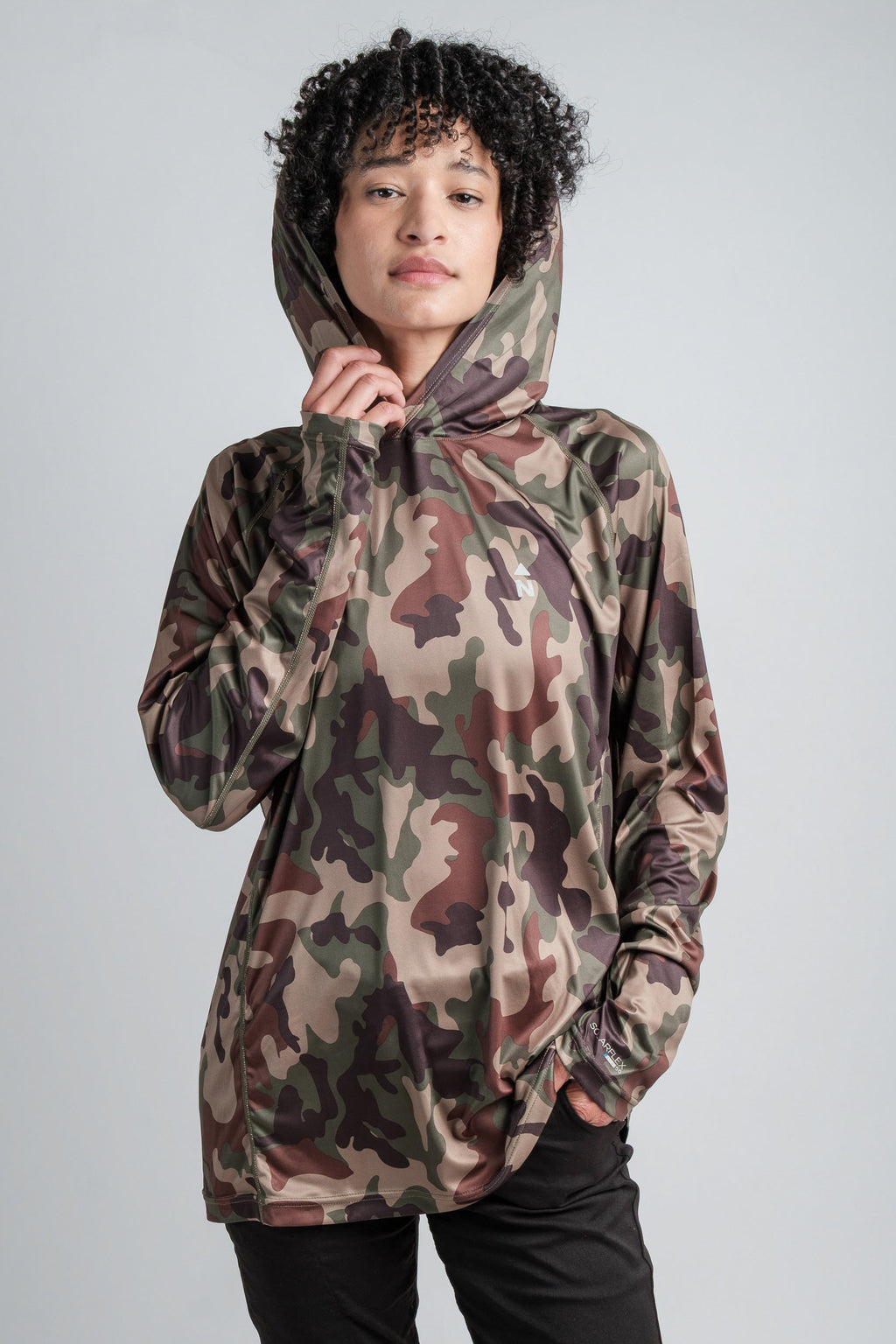 Sweat à capuche d'été rafraîchissant anti-UV UPF 50 pour femme