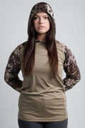 Sweat à capuche d'été rafraîchissant anti-UV UPF 50 pour femme