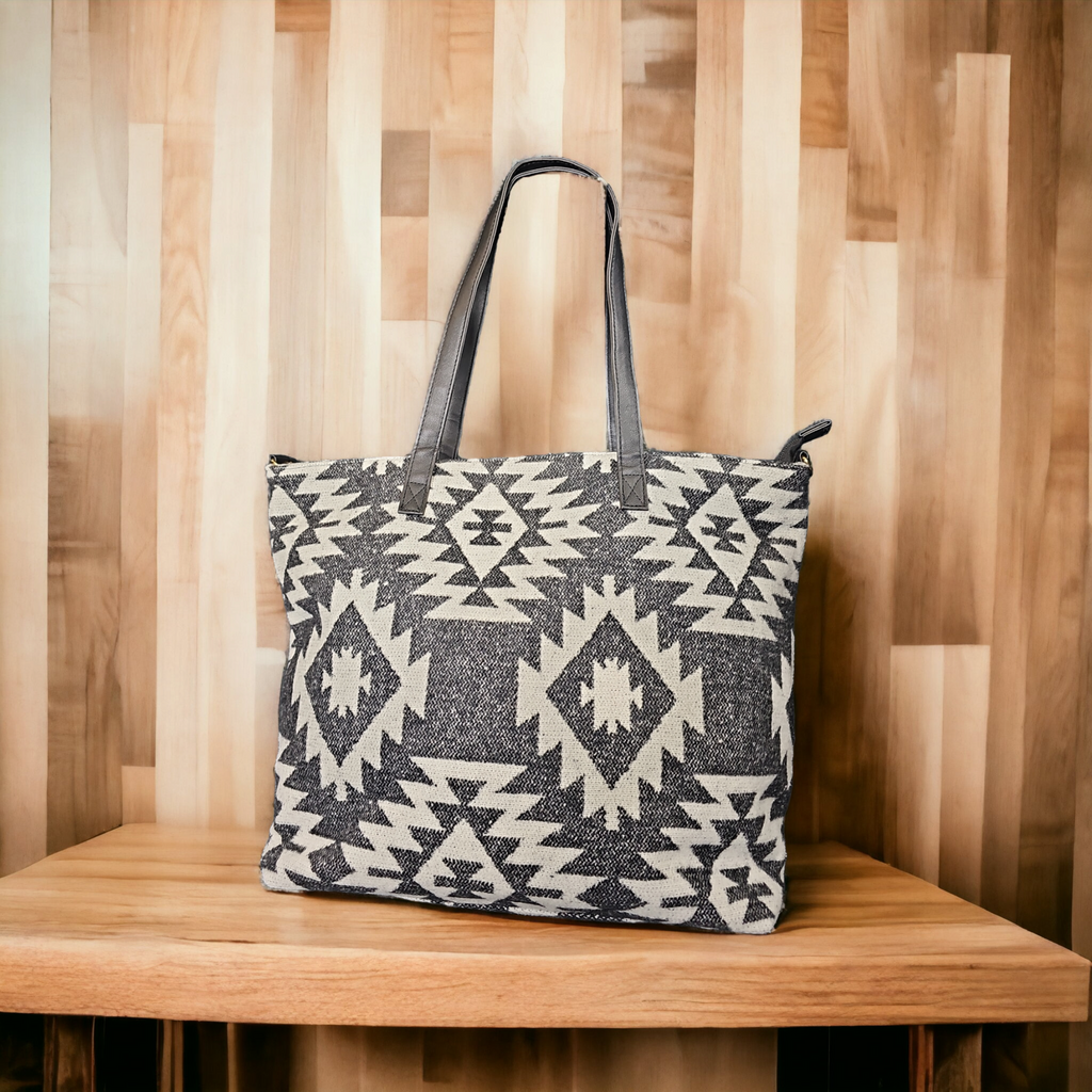 Black and white Tote Bag