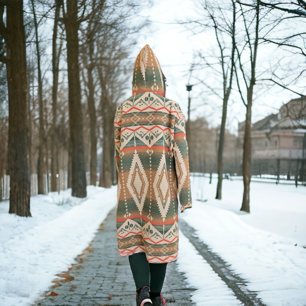 Manteau long OLDTRIBES™ (laine)