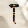 Chaîne à lunettes artisanale tissée à la main (violet)