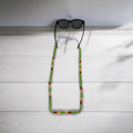 Chaîne de Lunettes Artisanale Tissée à la Main (Verte)
