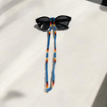 Chaîne à lunettes tissée à la main (Mouton bleu)