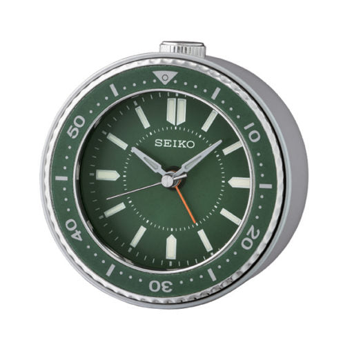 Réveil de bureau SEIKO vert | QHE184M