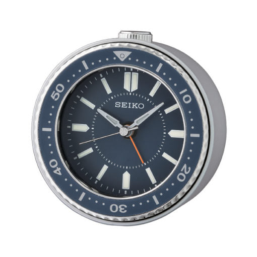 Réveil de bureau SEIKO bleu | QHE184L