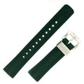 SEIKO Bracelet Caoutchouc Vert Forêt OEM 20 mm | R03E014J0
