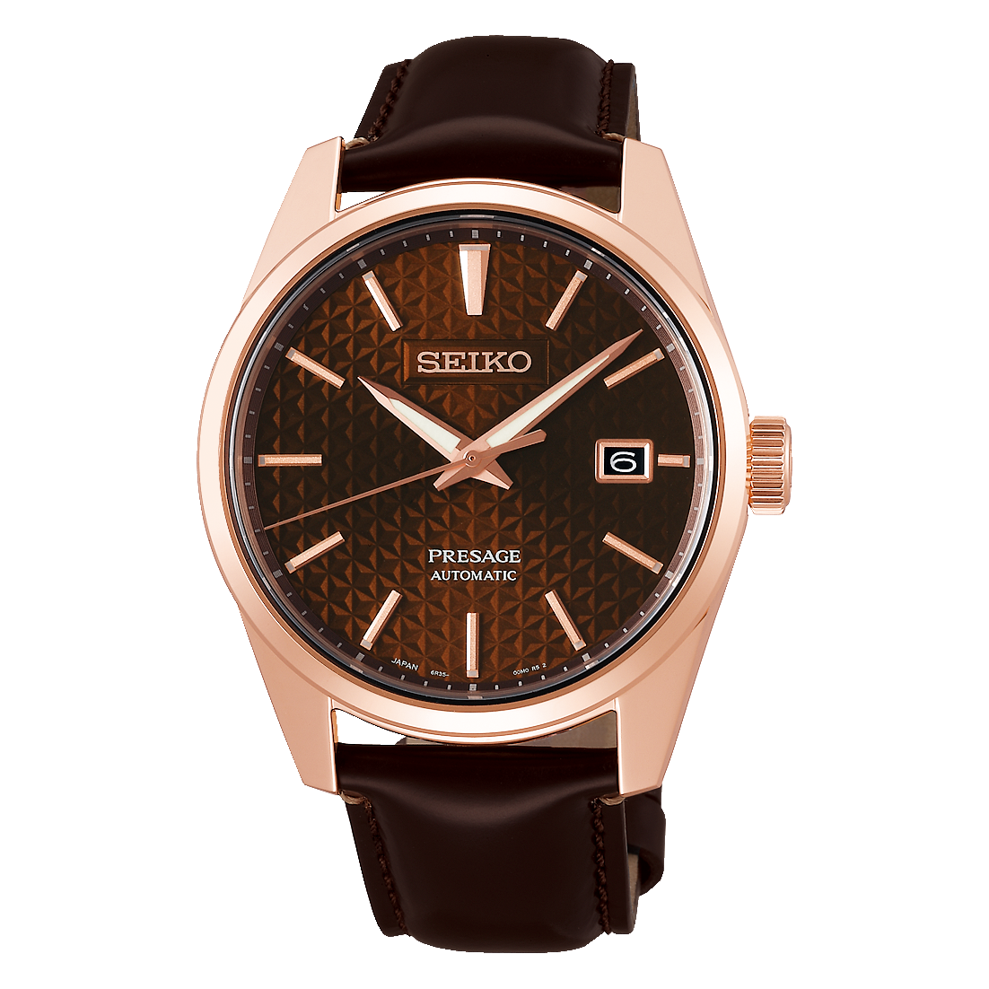 SEIKO Presage Sharp Edged Series Marron | SPB170