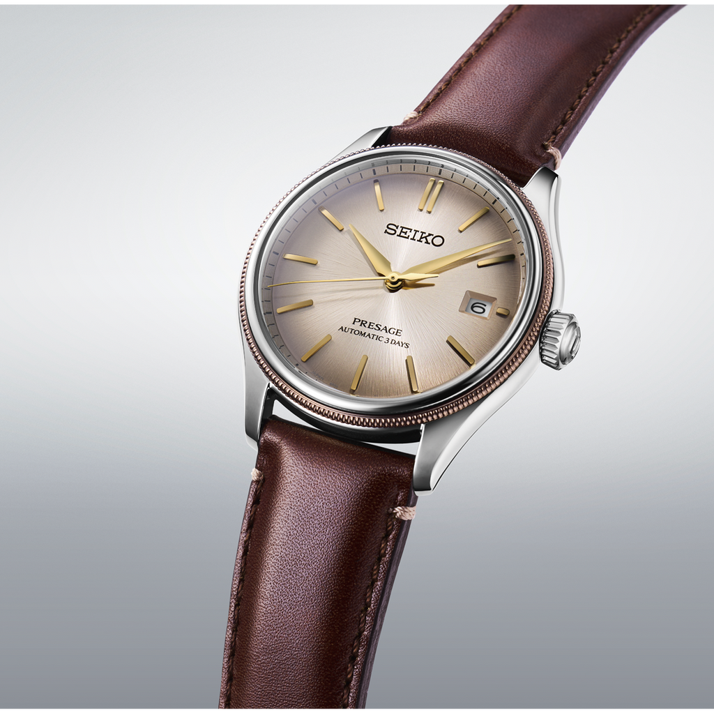 SEIKO Presage Classic Series Upcycled Leather Strap Limited Edition | SPB529J1