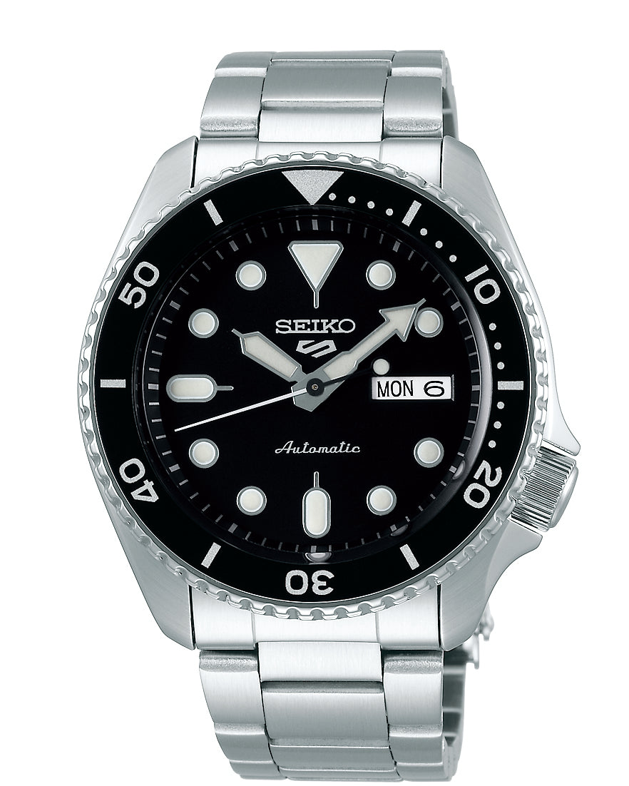 SEIKO 5 Sports Noire 43 mm | SRPD55K1