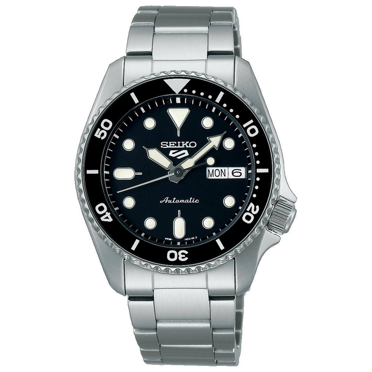 SEIKO 5 Sports Midi Noir (38mm) | SRPK29K1