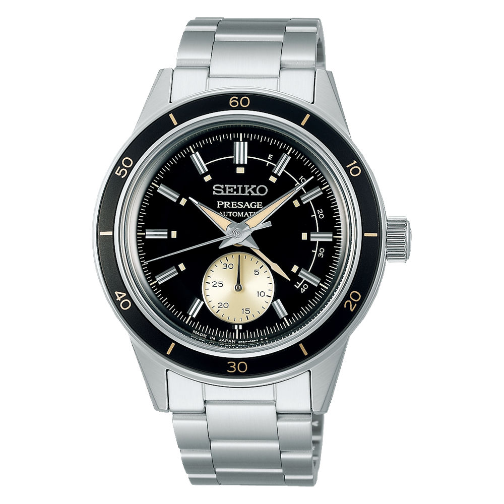 SEIKO Presage Automatique Noir 40mm | SSA449