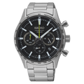 SEIKO Chronographe à Quartz Noir | SSB413