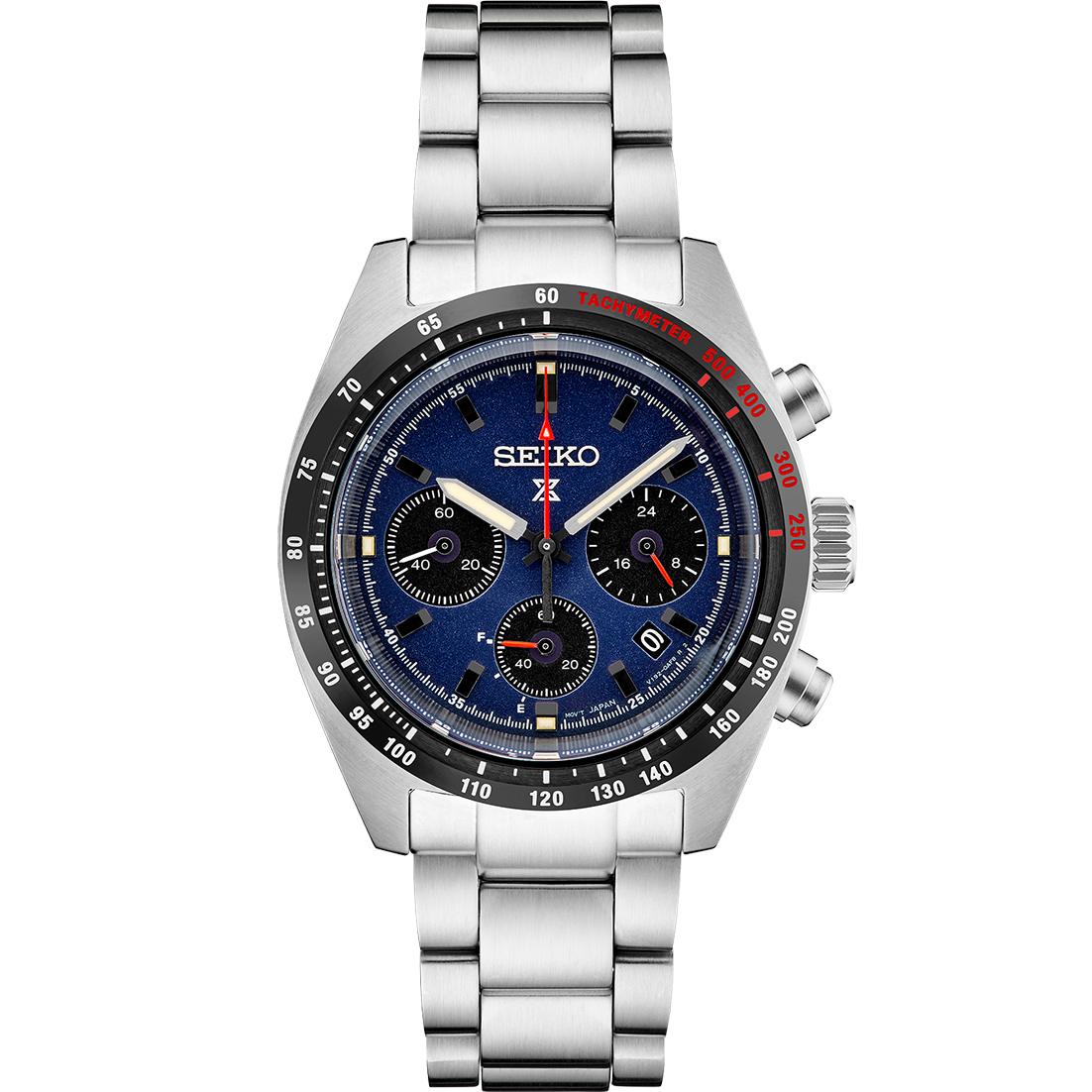 SEIKO Prospex Speedtimer Chronographe Solaire Bleu 39 mm | SSC815