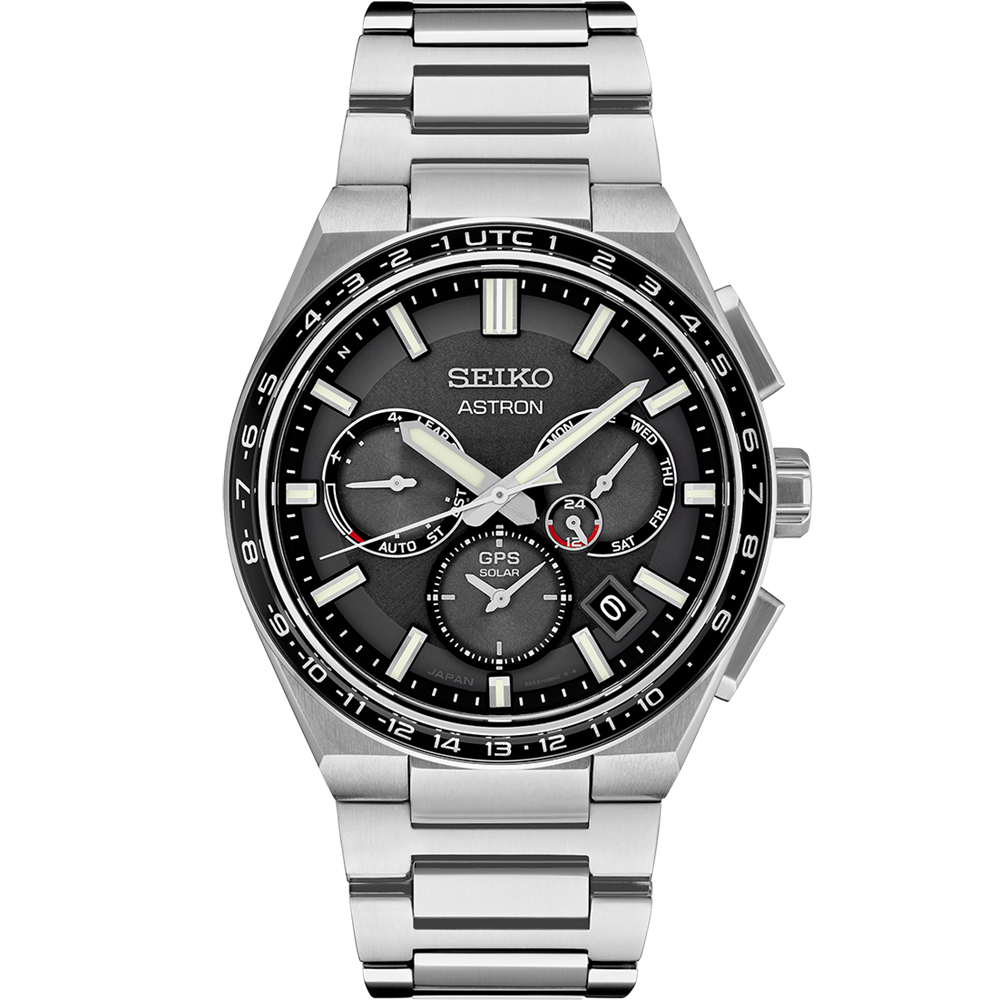 SEIKO Astron Titane Cadran Noir 43mm | SSH111