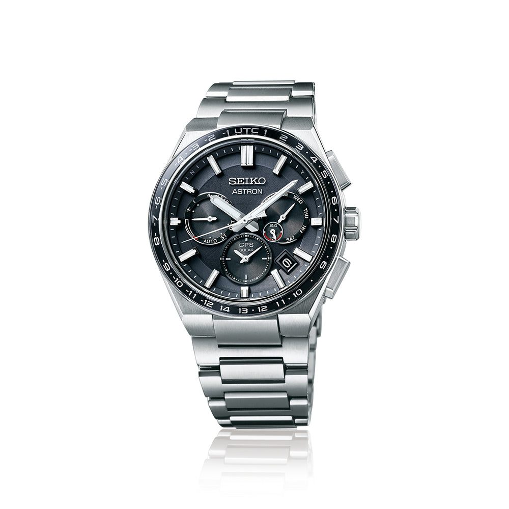 SEIKO Astron Titane Cadran Noir 43mm | SSH111