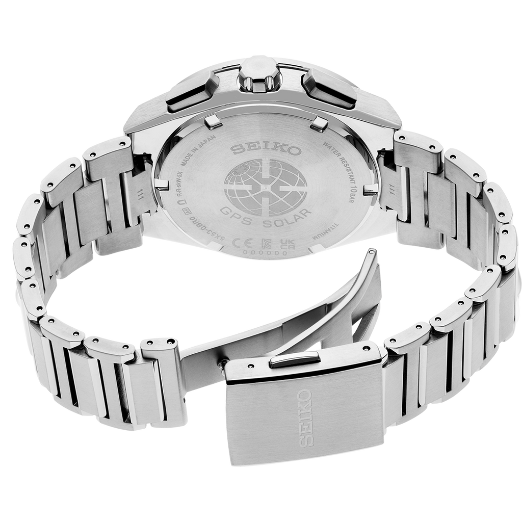 SEIKO Astron Titane Cadran Noir 43mm | SSH111