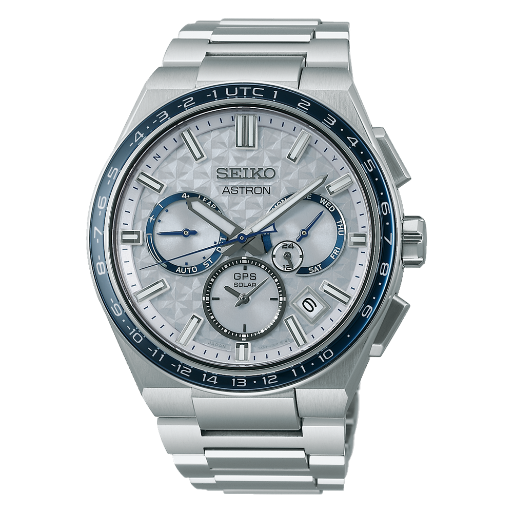 SEIKO Astron Titane Cadran Texturé Argent Édition Limitée | SSH135