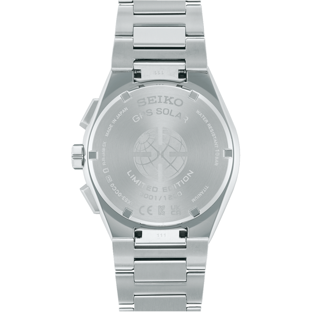 SEIKO Astron Titane Cadran Texturé Argent Édition Limitée | SSH135