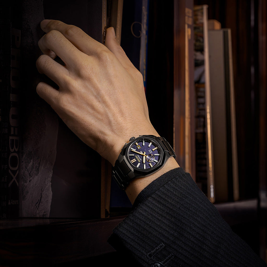 SEIKO Astron Morning Star Solaire GPS Titane Édition Limitée Noire | SSJ021