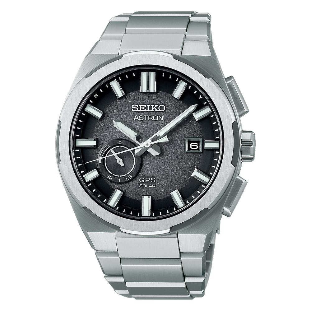SEIKO Astron GPS Solaire Cadran Noir | SSJ025