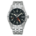 SEIKO 5 Sports Field GMT Acier Inoxydable Noir | SSK023K1