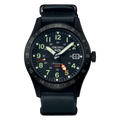 SEIKO 5 Sports Field GMT Cuir Noir | SSK025K1