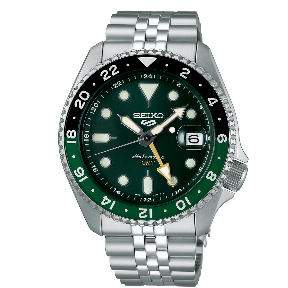 SEIKO 5 Sports Cadran Vert GMT | SSK035