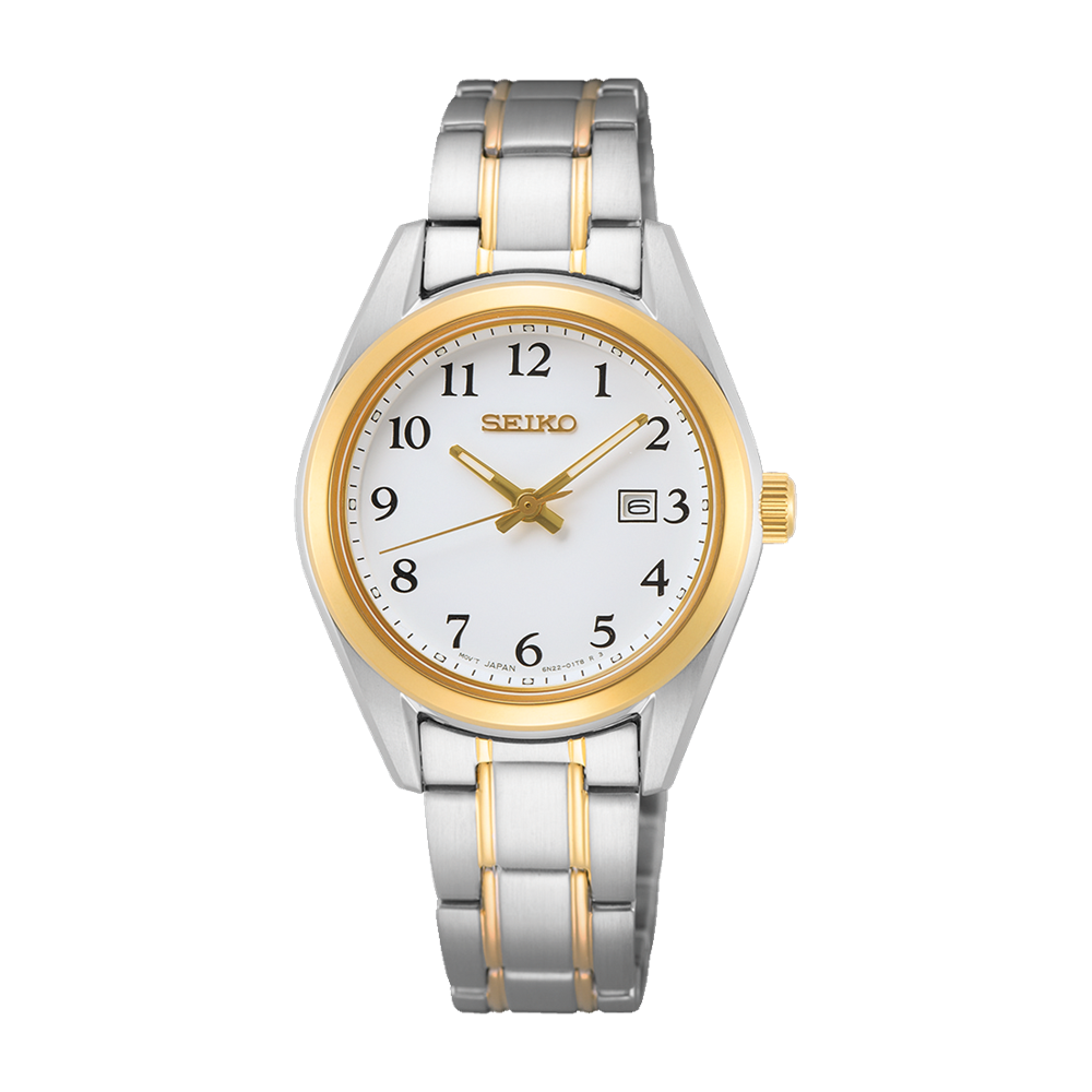 SEIKO Essentials Quartz Deux tons Femme | SUR466