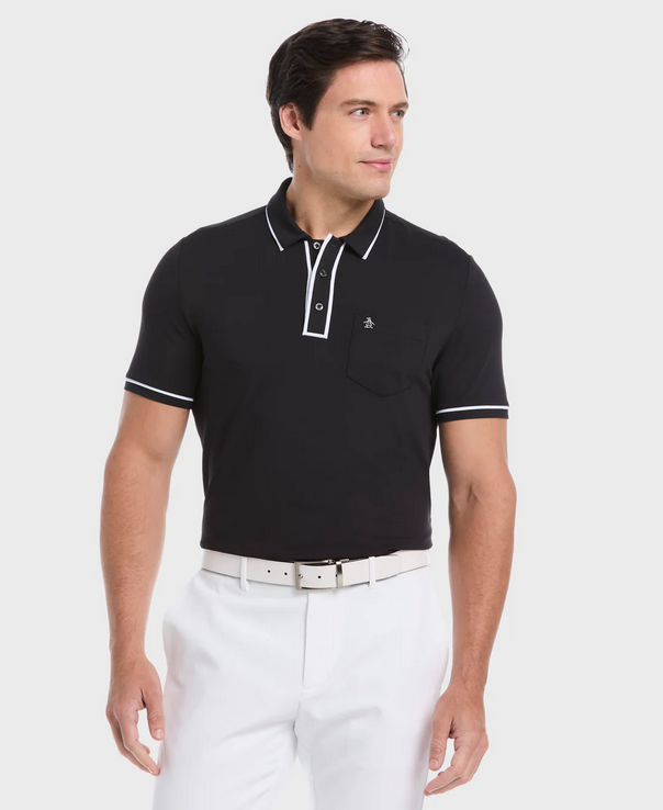 Polo de jersey technique "Earl"