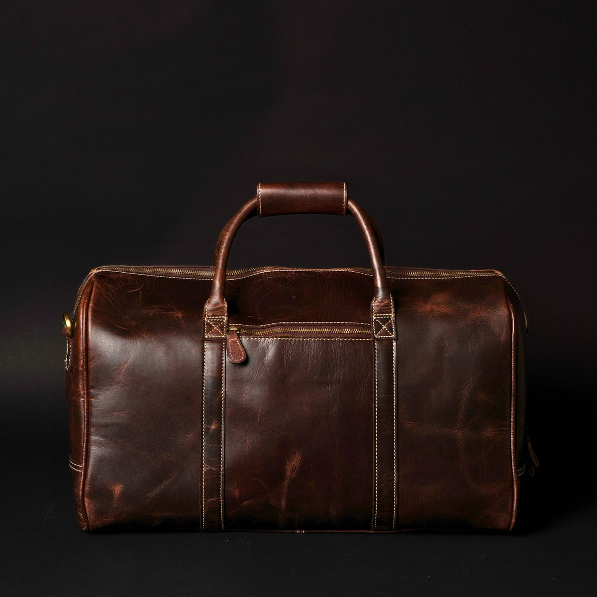 Le sac Wayfarer – Sac de voyage classique en cuir pleine fleur marron