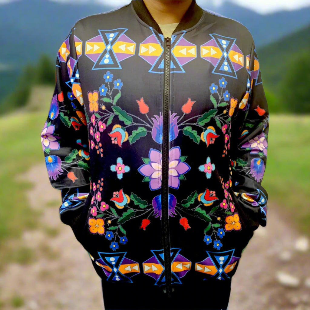 Blouson aviateur Onyx Bloom