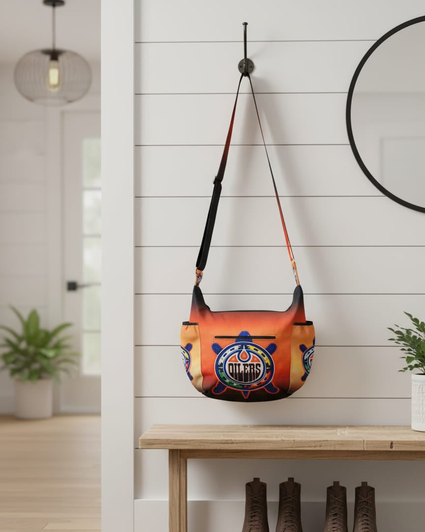 Sac bandoulière Orange Oiler