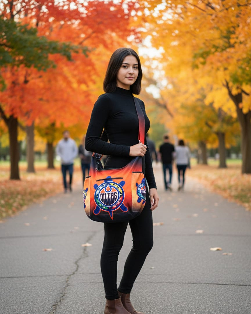Sac bandoulière Orange Oiler