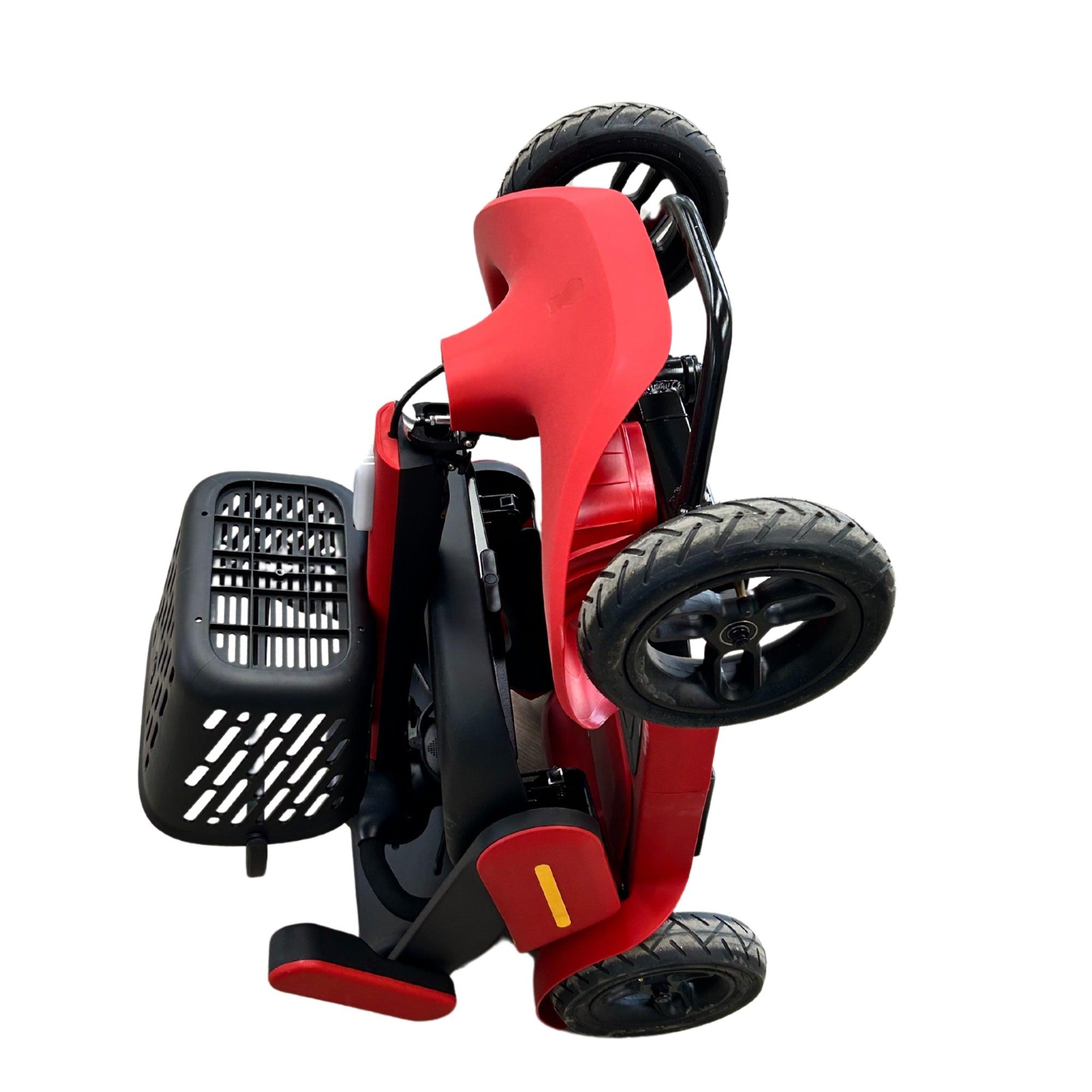 EZee Life Compact Red 4-Wheel Mobility Scooter | Foldable 40 km Range Electric Scooter Canada